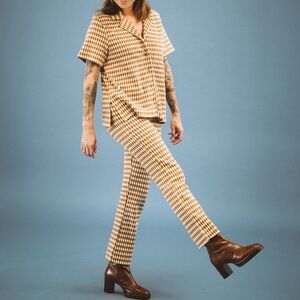 Brixton Dominica Pant - Washed Copper size Small NWOT